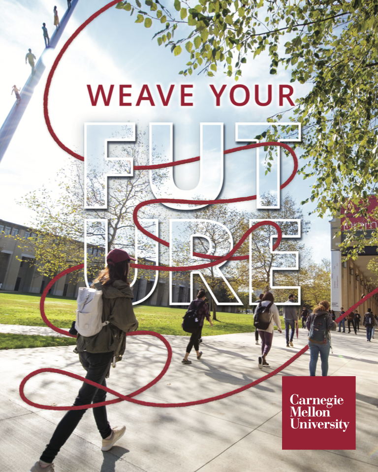 Cover of a brochure that says Weave Your Future
